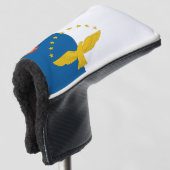 Azoriaanse Vlag Totaal Golfheadcover (3/4 voorkant)