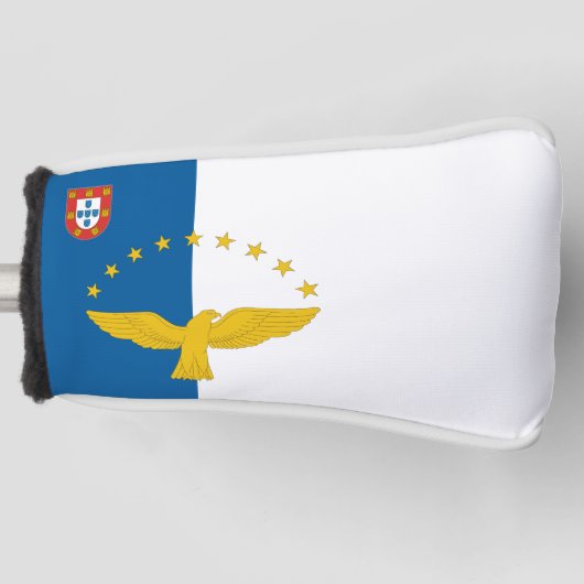 Azoriaanse Vlag Totaal Golfheadcover (Voorkant)
