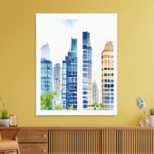 azoteas aleteos canvas afdruk (Insitu (Woonkamer))