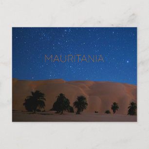Azoueiga Sand Dunes, Mauritanië Briefkaart
