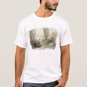 Azov Cossacks aan boord van een Turks corsair vol  T-shirt