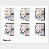 AZT750 Sticker (Vel)
