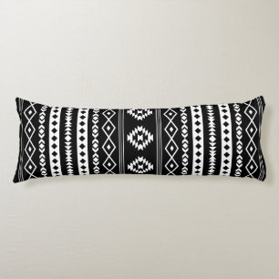 Aztec 2Way zwart-wit gemengde motieven (V) patroon Lichaamskussen