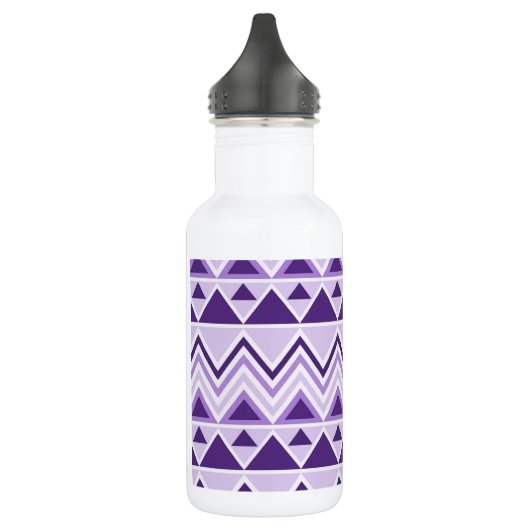 Aztec Andes Tribal Mountains Triangles Chevrons Waterfles (Links)