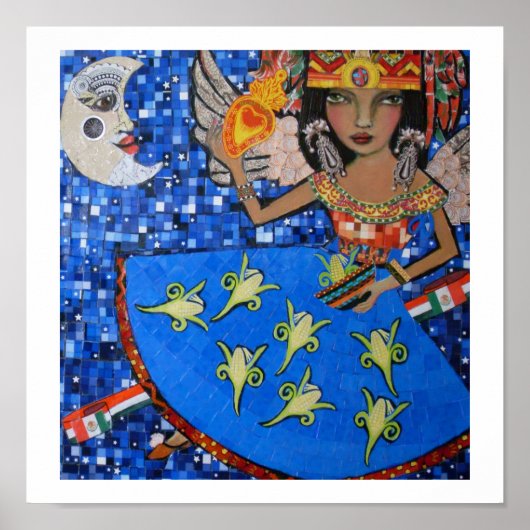 aztec-angel poster (Voorkant)