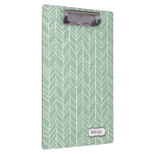 Aztec Arrow Pattern Modern Personalized Clip board Klembord (Rechts)