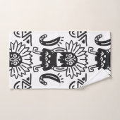 Aztec Art - Lizard Pattern Handdoek (Handdoek)