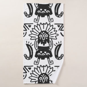 Aztec Art - Motif Lizard