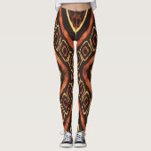 Aztec Batik Leggings (Devant)
