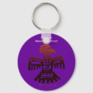 AZTEC ~ Bird Spirit Sleutelhanger
