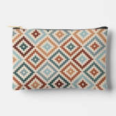Aztec bloksymbool Big PTN Teals CRM-terracotta's Etui (Voorkant)