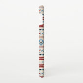 Aztec Blue Red Black Cream Gemengde Motieven Patro Samsung Galaxy Hoesje (Rechterkant)
