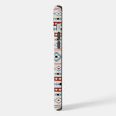 Aztec Blue Red Black Cream Mixte Motifs Motif (Côté gauche)