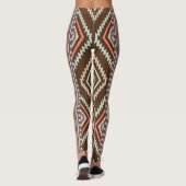 Aztec Boho Workout Gym Yoga Pants for Women #111 Leggings (Achterkant)