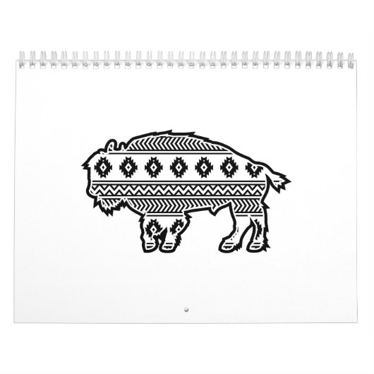 Aztec Buffalo Kalender (Hoes)