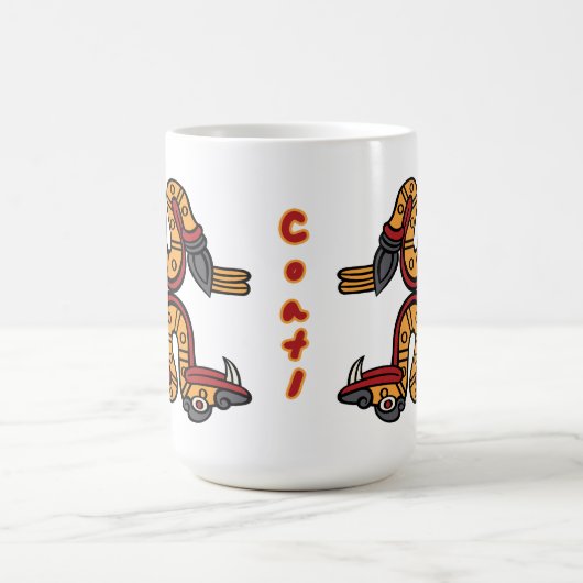 Aztec Calendar Day 05 - Coatl Magische Mok (Midden)