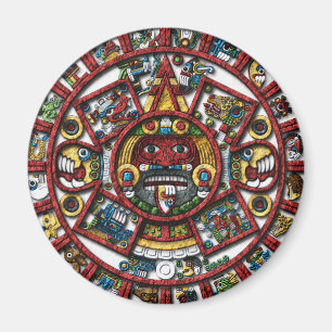 Aztec Calendar Magneet