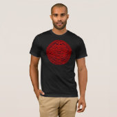 Aztec Calendar - Red T-shirt (Voorkant volledig)