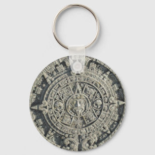 Aztec Calendar Sleutelhanger