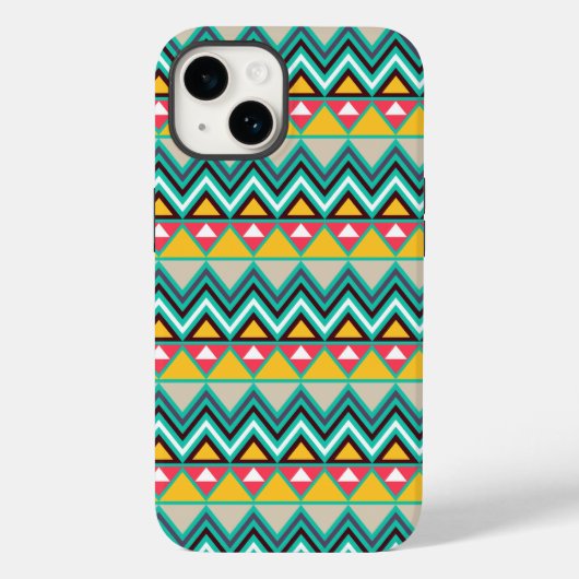 Aztec Chevron #6 @ VictoriaShaylee Case-Mate iPhone Case (Achterkant)