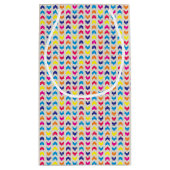 Aztec Chevron kleurrijk Klein Cadeauzakje (Achterkant)