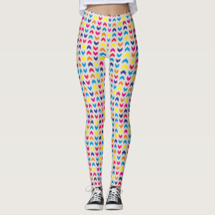 Aztec Chevron kleurrijk Leggings