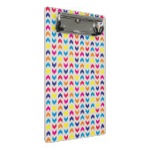 Aztec Chevron kleurrijk Mini Klembord (Schuin)