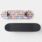 Aztec Chevron kleurrijk Skateboard (Horizontaal)