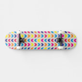 Aztec Chevron kleurrijk Skateboard (Horizontaal)