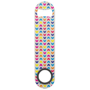Aztec Chevron kleurrijk Speed Flessenopener