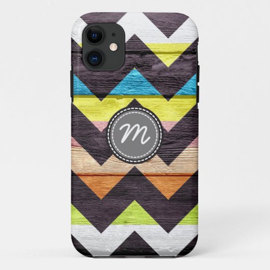 Aztec chevron zigzag patroon #9 Case-Mate iPhone case (Achterkant)