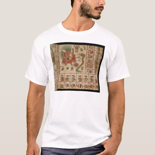 Aztec Codex Borbonicus T-shirt (Voorkant)