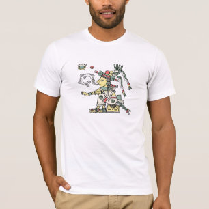 Aztec Codex toont iemand die spreekt T-shirt