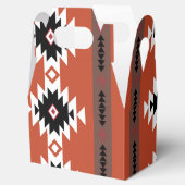 Aztec Colorful Geometric Pattern Bedankdoosjes (Geopend)