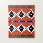 Aztec Colorful Geometric Pattern Legpuzzel (Verticaal)