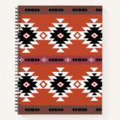 Aztec Colorful Geometric Pattern Notitieboek (Voorkant)
