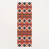 Aztec Colorful Geometric Pattern Yogamat (Voorkant)