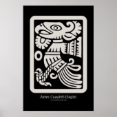 Aztec Cuauhtli - Eagle (Putty) Print (Voorkant)