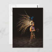 Aztec Dancer Briefkaart (Voorkant / Achterkant)
