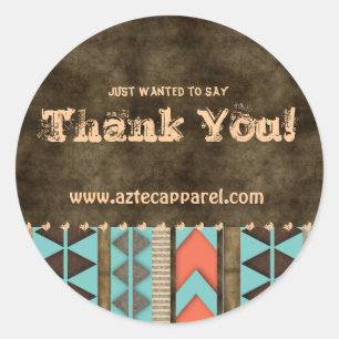 Aztec Dank u Sticker