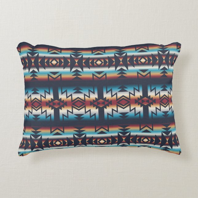 Aztec Design Accent Pillow Accent Kussen (Voorkant)