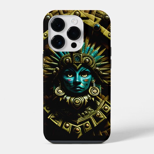 Aztec Design Pattern Two iPhone Hoesje (Achterkant)