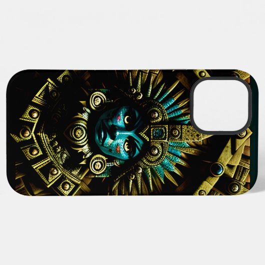 Aztec Design Pattern Two iPhone Hoesje (Achterkant horizontaal)