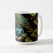 Aztec Design Pattern Two Koffiemok (Voorkant rechts)