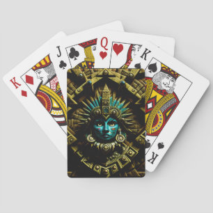 Aztec Design Pattern Two Pokerkaarten