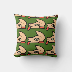 Aztec Design pillow Tochtli of Rabbit Kussen