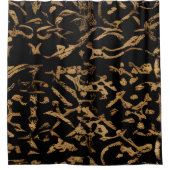 Aztec douchegordijn stijl 2 (Voorkant)