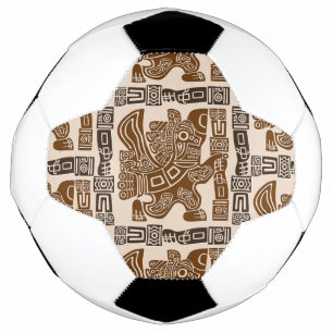 Aztec Eagle Guerrier Tribal Art antique