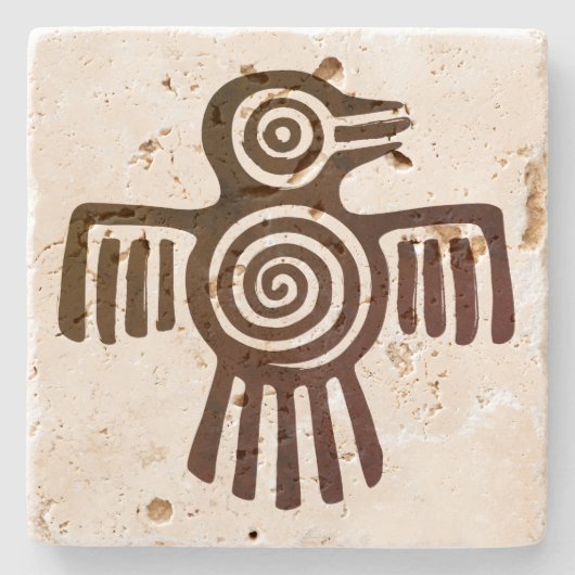 Aztec Eagle Onderzetter (Voorkant)