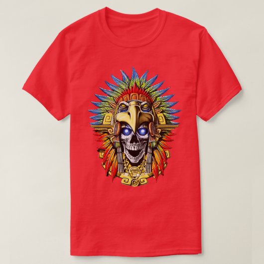 Aztec Eagle Warrior 1 T-shirt (Design voorkant)